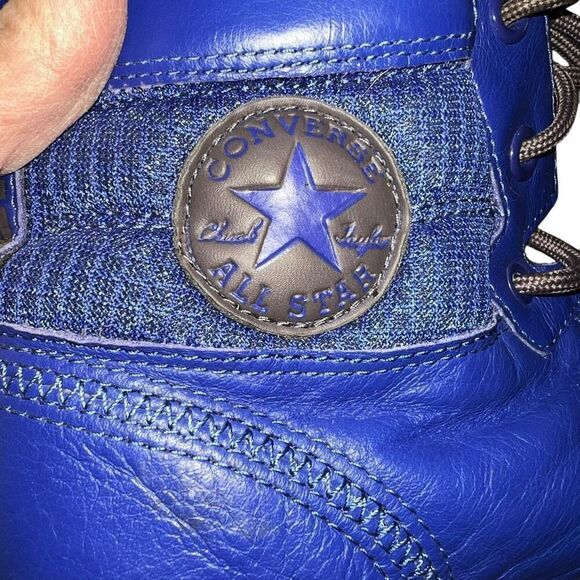 Converse Mens 11 Chuck Taylor PC Rambler High Top Athletic Sneakers Shoes Blue - Picture 7 of 12